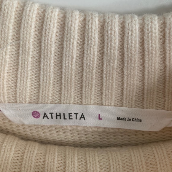 Athleta ombré sweater merino wool large - Picture 2 of 4